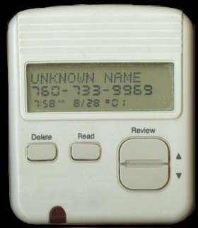 It's a caller ID box -- ask someone older than you about it