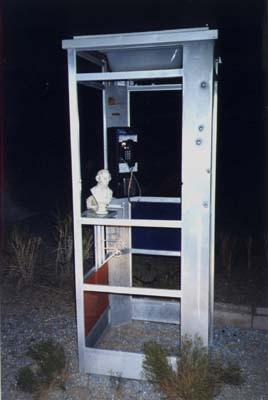 First photo I ever took of the Mojave Phone Booth